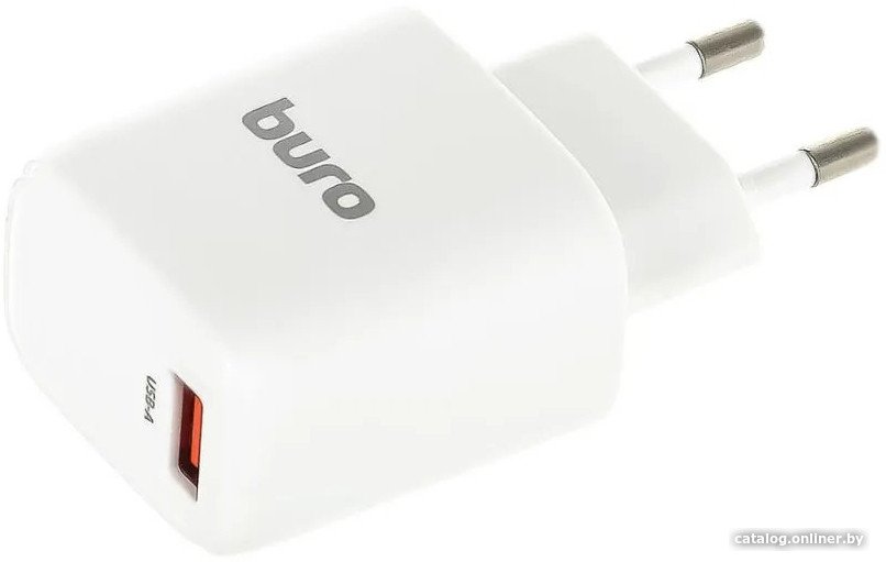 Сетевое зарядное Buro BUWG1 (белый)