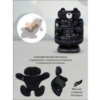 Детское автокресло Pituso Weby 966i-Black