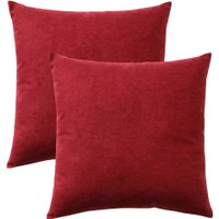 Декоративная подушка Matex Velours 49-814 (2шт, бордовый)