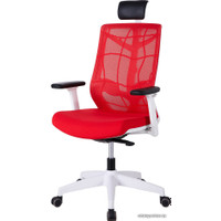 Кресло Chair Meister Nature II (белая крестовина, красный)