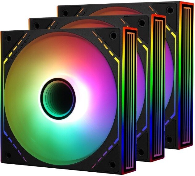 

Комплект вентиляторов для корпуса Thermalright TL-M12-S X3 (черный)