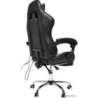 Игровое (геймерское) кресло Calviano Avanti Ultimato (черный, с подножкой)