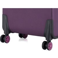 Чемодан-спиннер 4 ROADS 6310-L 77 см (темно-пурпурный)