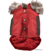 Куртка для животных Puppia Brock с капюшоном PAUD-JM1851-RD-S (красный)