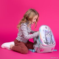 Школьный рюкзак Grizzly RAz-286-2 (серый)