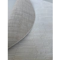 Ковер для жилой комнаты LAXMI Comfort 480 круг (1.6x1.6, Cream/Cream)