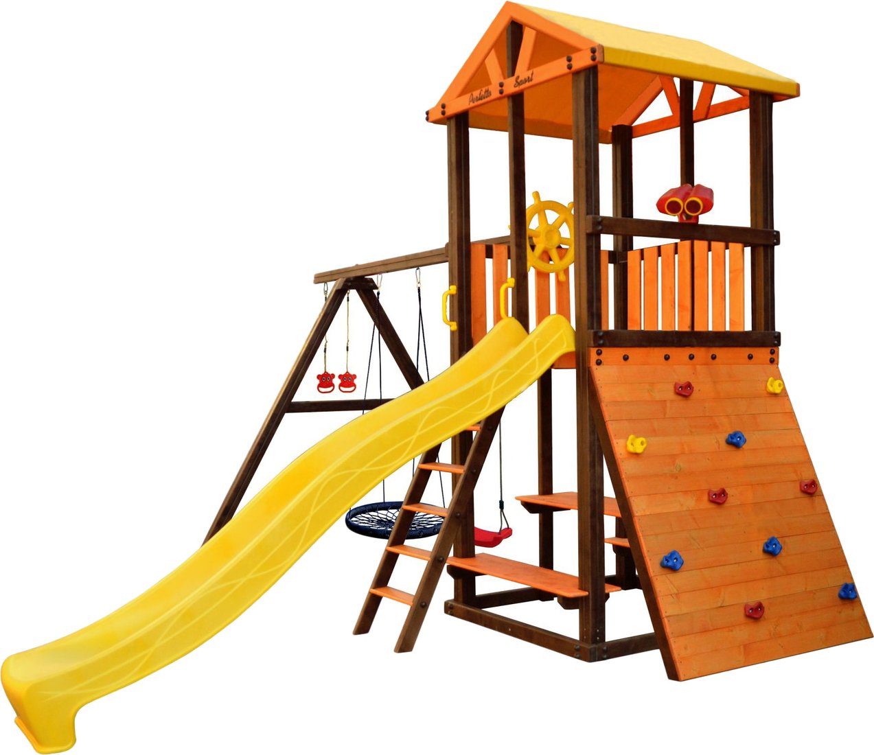 

Игровой комплекс Perfetto Sport Bari-5 (качели лодочка, паутина)