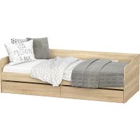 Кровать NN мебель КР 1 90х200 (дуб сонома)