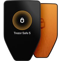 Аппаратный криптокошелек Trezor Safe 5 Bitcoin-only (оранжевый)