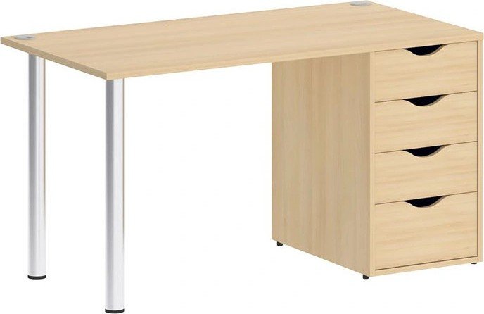

Стол Riva Home Office VR.SP-3-138.4 Silver (акация лорка)