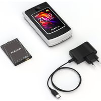 Кнопочный телефон Maxvi E28 (черный)