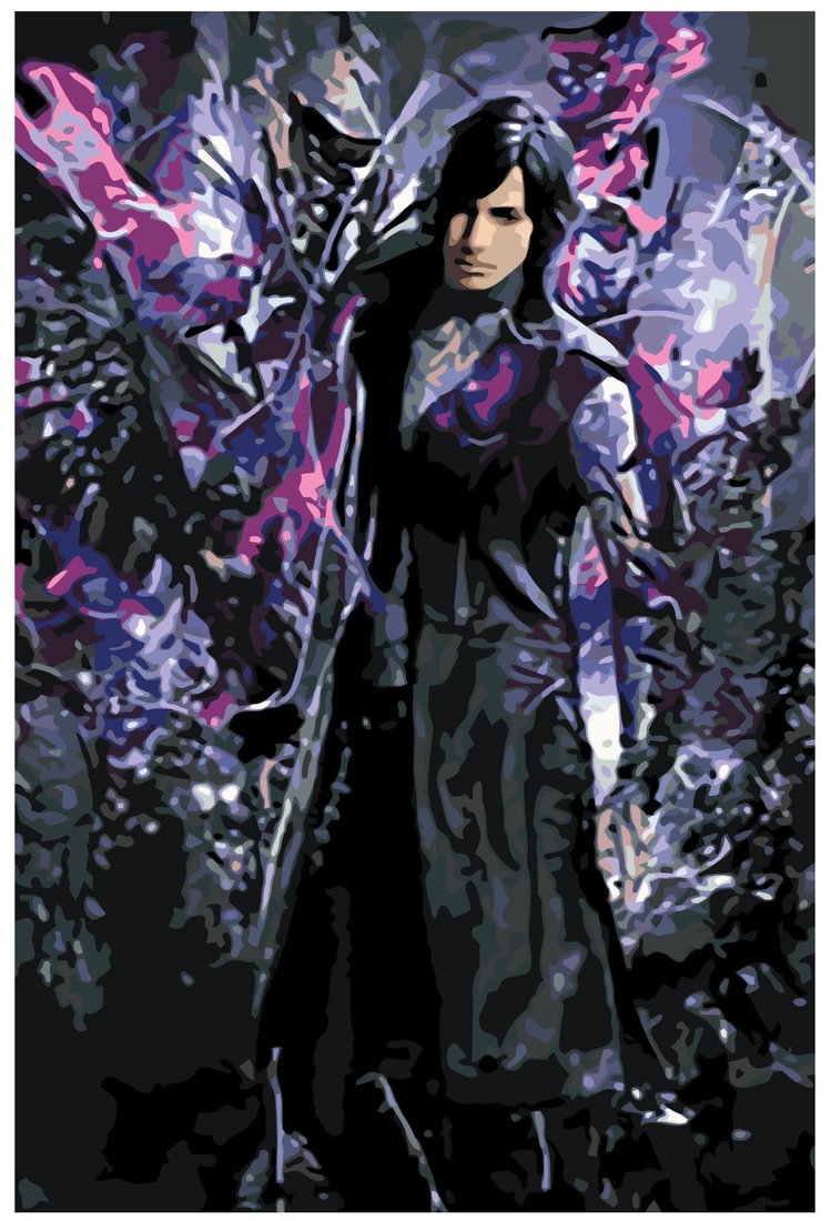 

Картина по номерам SLAVINA Персонаж Devil May Cry Z5046