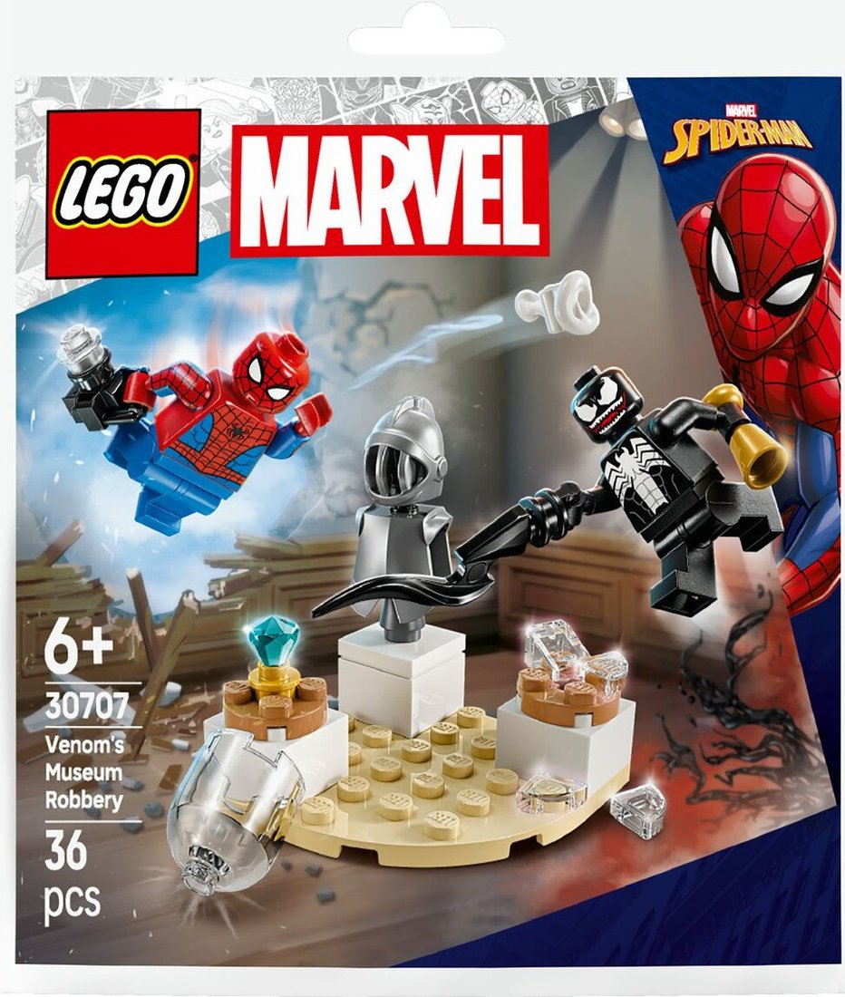 

Конструктор LEGO Marvel 30707 Ограбление музея Веномом