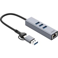 USB-хаб Digma DLA-GEUCH3