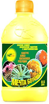 Удобрение Торговый дом Рост Агро Мечта ботаника кактус-алоэ-каланхоэ-ребуция 0.5 л