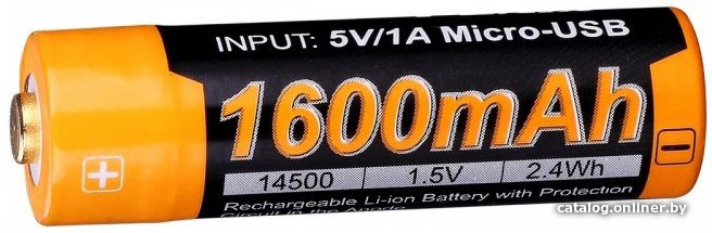 

Аккумулятор Fenix 14500 1600mAh ARB-L14-1600U 1шт