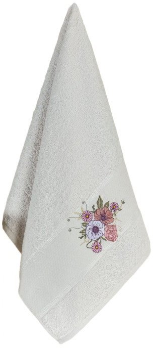 

Полотенце Merzuka Duru 50x90 11962 (в коробке,кремовый)