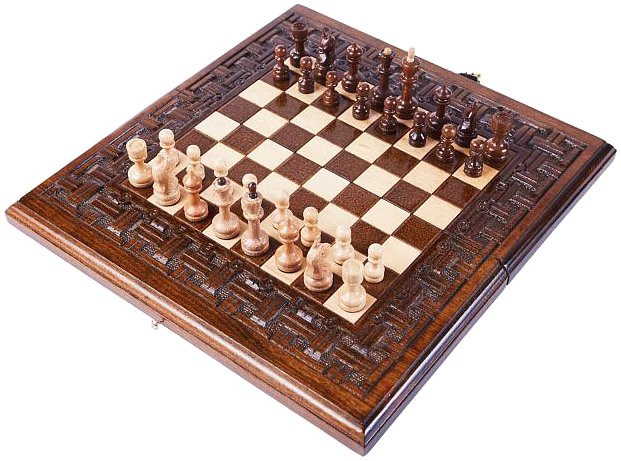 

Шахматы/шашки/нарды Haleyan Армянский Орнамент kh137-3