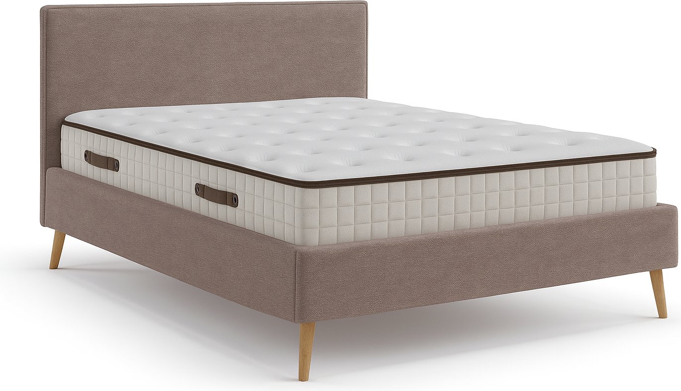 

Кровать Sonit Narsis 160x200 шенилл Eclipse (02 пыльная роза)