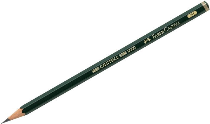 

Простой карандаш Faber Castell 119013 (3H, черный)