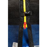 Батут GetActive Jump 10ft - 312 см с лестницей, внешней сеткой (синий)