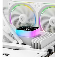 Система жидкостного охлаждения для процессора DeepCool LQ360 Ultra ARGB WH R-LQ360-WHASMC-G-1
