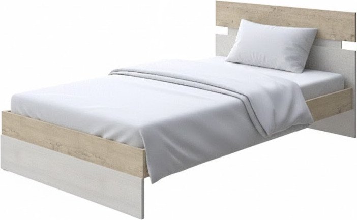 

Кровать PROxSON Milton 90x190 (бунратти/дуб шамони светлый 124)