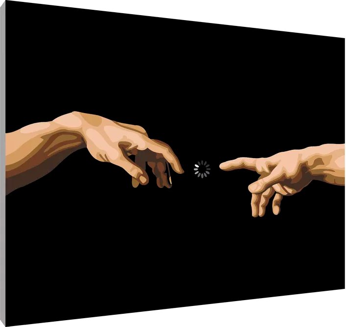 

Картина по номерам PaintLine Сотворение Адама PL-00200