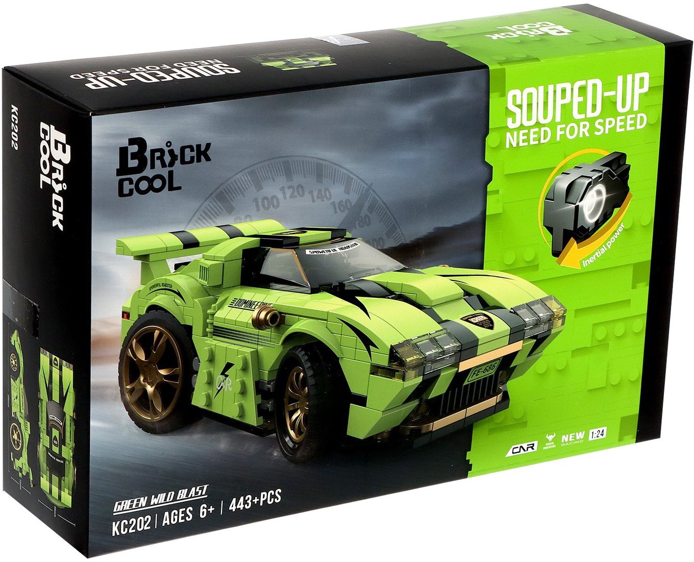 

Конструктор Decool Brick Cool Цикада KC202