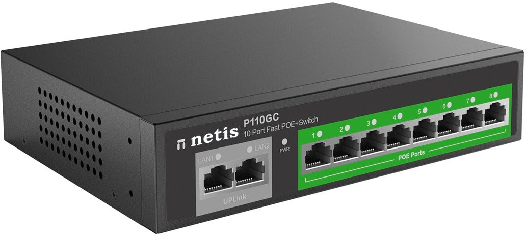 

Неуправляемый коммутатор Netis P110GC