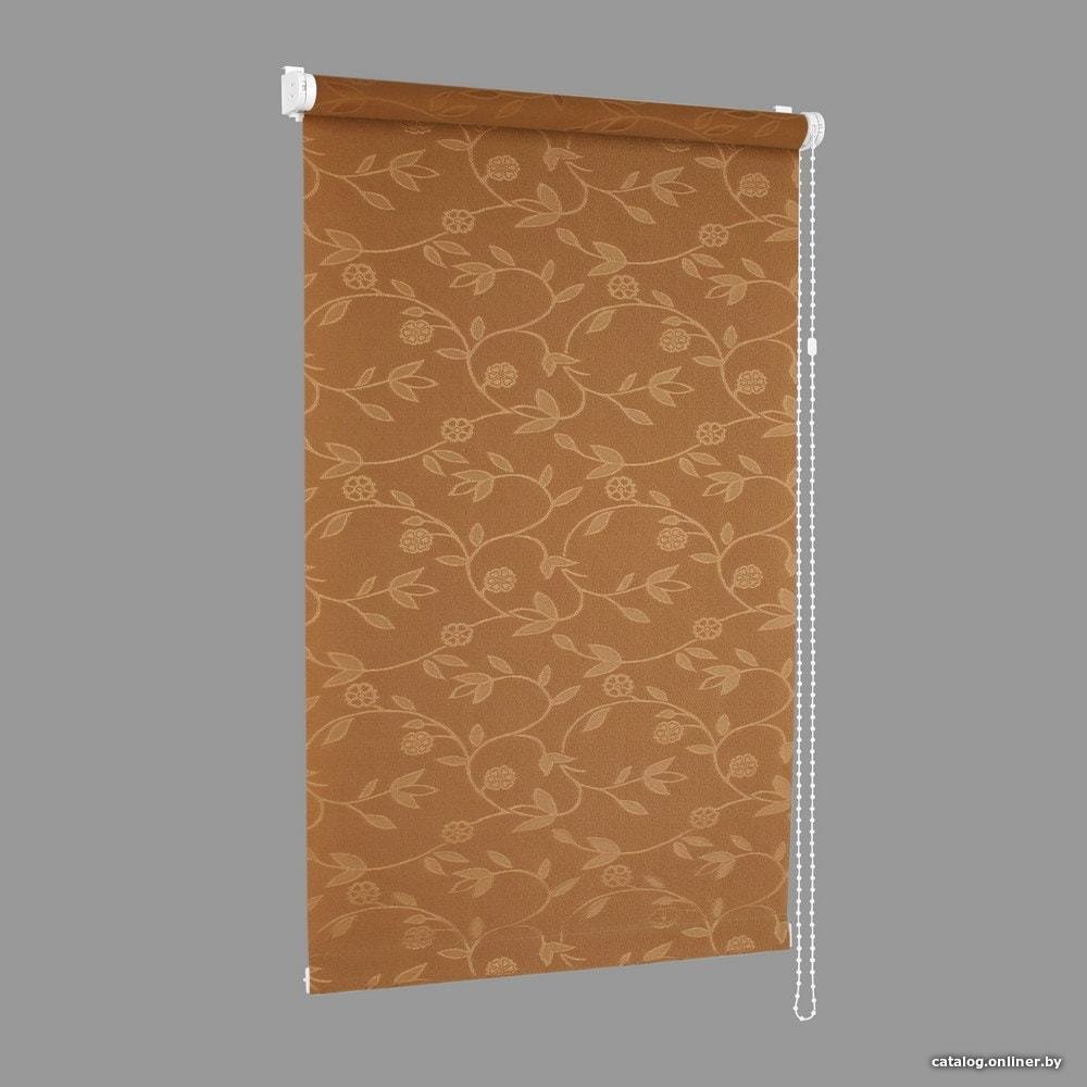 

Рулонные шторы Delfa Сантайм Жаккард Версаль СРШ-01М 8714 95x170 (какао)