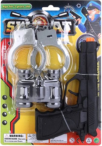 Игровой набор полицейского Bolalar BN369P97
