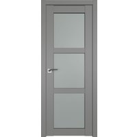 Межкомнатная дверь ProfilDoors 2.13U L 60x200 (грей, стекло матовое)