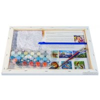 Картина по номерам Белоснежка Карпы Кои 141-AS