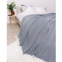 Плед Bambim Home 175х200 (синий) в Гродно