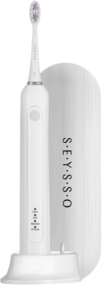 Электрическая зубная щетка Seysso Carbon Basic White (с чехлом)