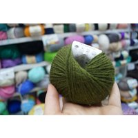 Пряжа для вязания Gazzal Baby Wool XL 840 50 г 100 м (хаки)