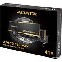 SSD ADATA Legend 960 Max 4TB ALEG-960M-4TCS