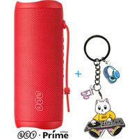 Беспроводная колонка QCY SP7 (красный) + брендированный брелок QCY