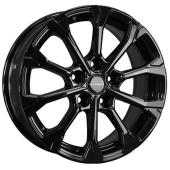 Литые диски Khomen KHW1605 16x6.5" 5x114.3мм DIA 66.1мм ET40 (черный)