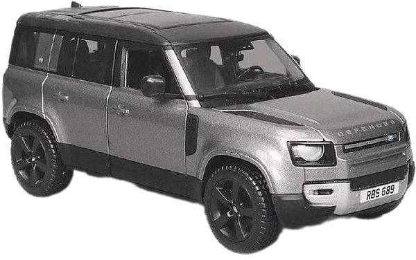 

Внедорожник Bburago Land Rover Defender 2022 18-21101 (серебристый)
