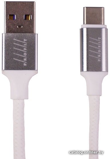 Кабель Profit QY-18 USB Type-C 1 м (белый)