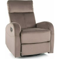 Кресло-глайдер Signal Olimp Velvet Bluvel 38 (капучино) в Витебске