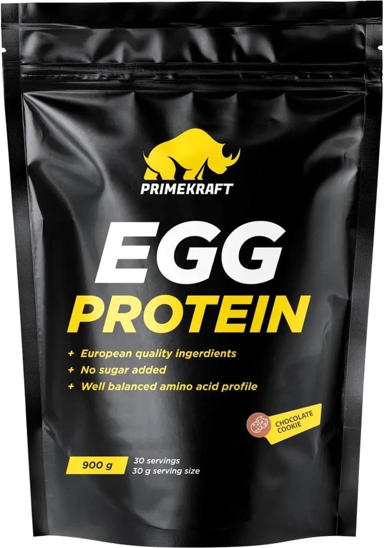 

Протеин яичный Prime Kraft EGG Protein (900г, шоколадное печенье)