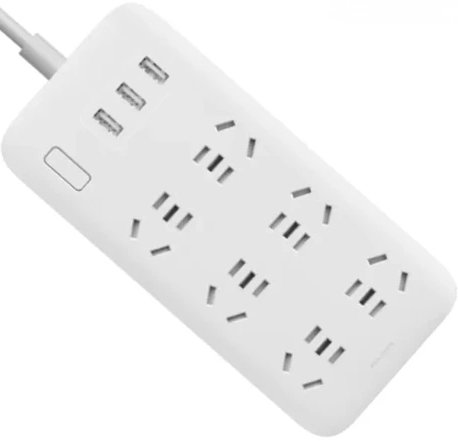 

Удлинитель Xiaomi Mi Power Strip 6 (3 USB, белый, китайская версия)