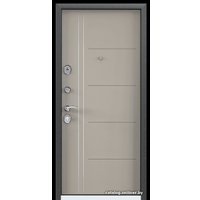 Металлическая дверь Torex Дельта MP-27 205x86 (серый/дерево светлое, левый)