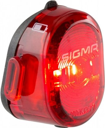 Велосипедный фонарь Sigma Nugget II Flash (красный)