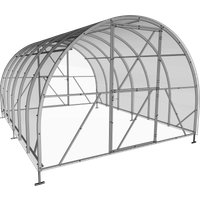 Теплица Импласт Атлант 3х6 дуги 40х20 шаг 67 15324 (с сотовым поликарбонатом)
