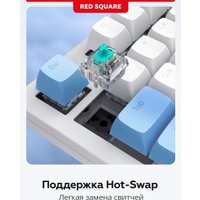 Клавиатура Red Square Alumix TKL SE Cloudy (g3ms Sapphire)