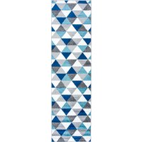 Ковровая дорожка Mafy 080 Melanarga 80x300 MF-00104 (серый/бирюзовый)